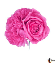 Ramillete flores flamenca - Diseño 40 Mediano