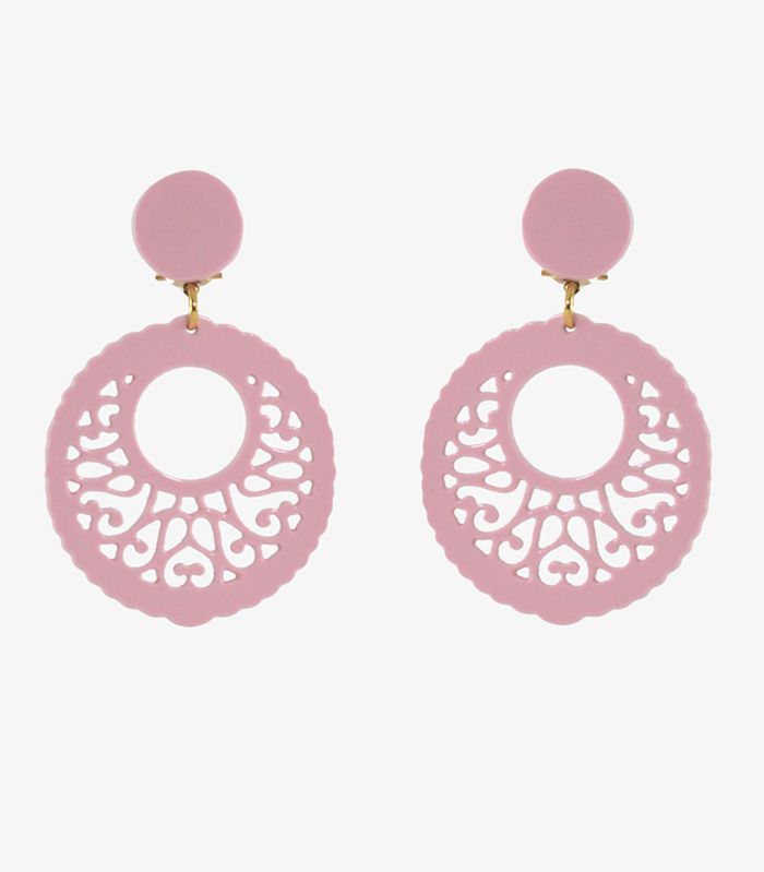 Pendientes 5.7 cm Acetato