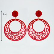 Pendientes 8 cm Nacar Nacar Clasico