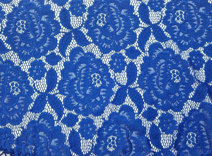 Mantoncillo Mujer - Encaje Añil (Indigo)