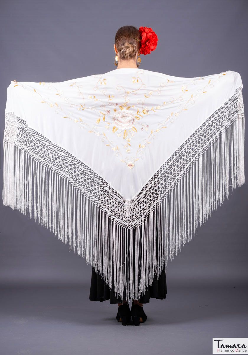 Manton Roma - Bordado Tierra y oro