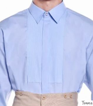 Camisa Jareta Unisex Colores Celeste