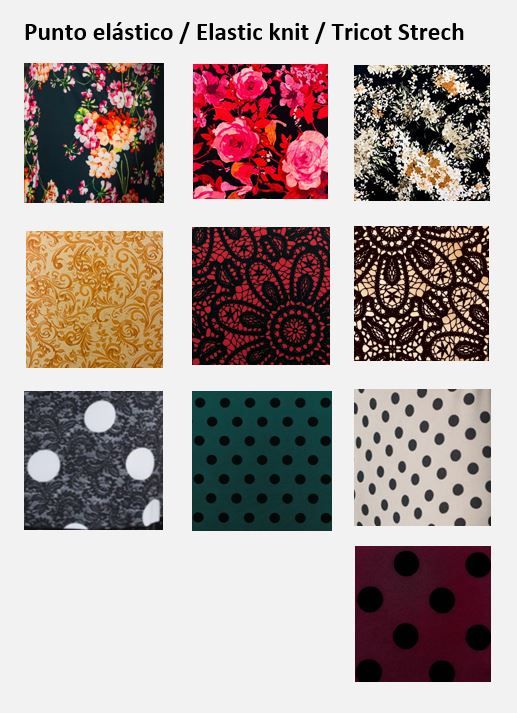 Bengala Larga Estampada - Punto elástico