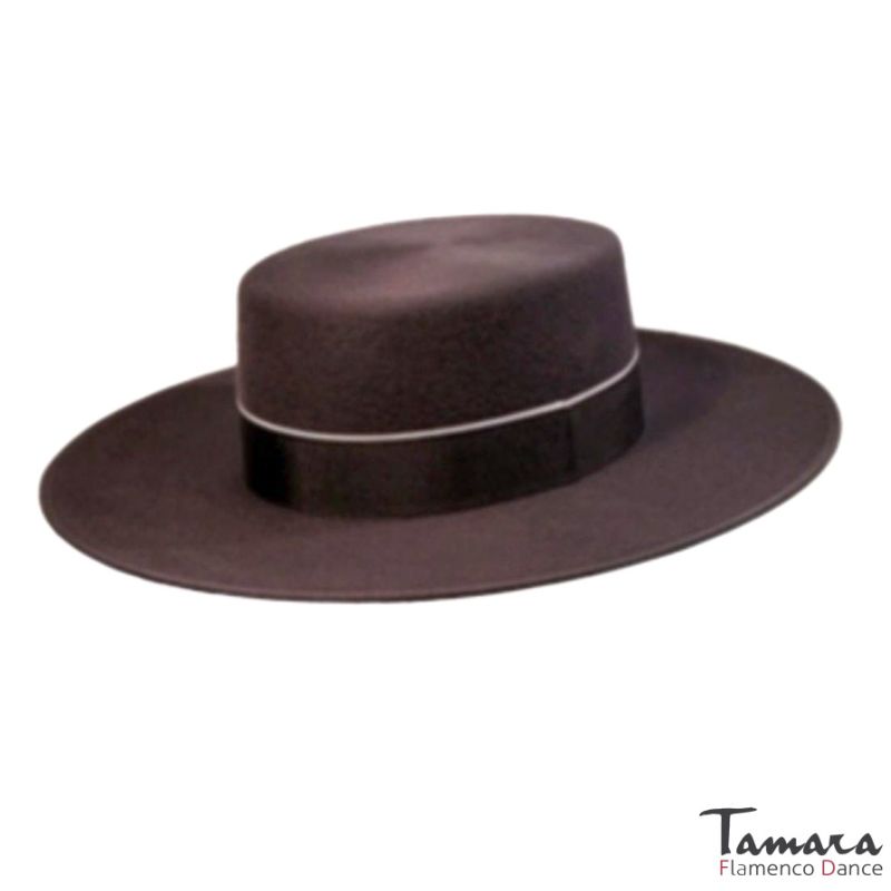 Sombrero Cordobés Alta calidad 180 gr 58 Marron