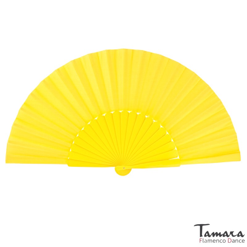 Abanico Pericón (30,5 cm) Amarillo