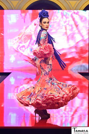 Traje de flamenca Salome estampado multicolor