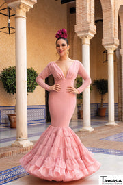 Traje de flamenca Delirio Rosa