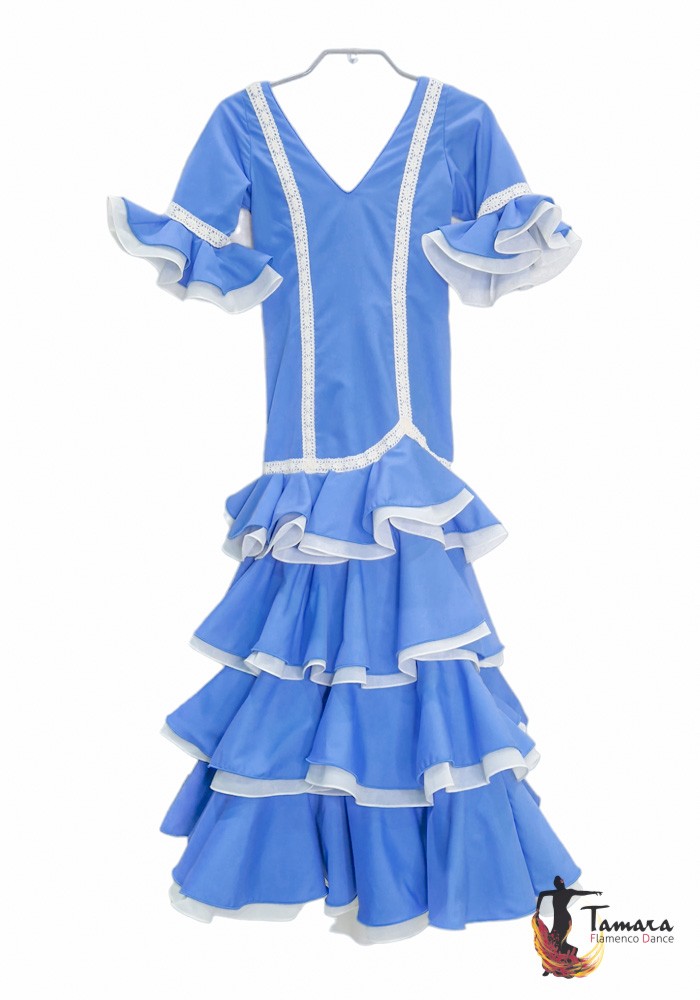 Traje de flamenca niña Roce Talla 10