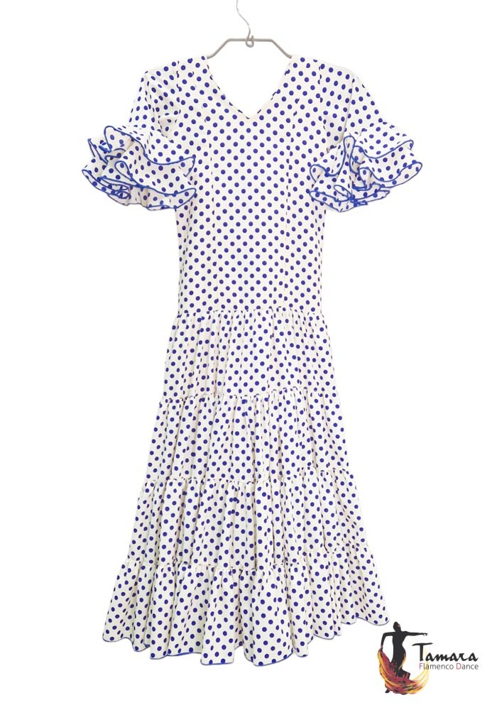 Traje de flamenca niña Fresia Talla 06