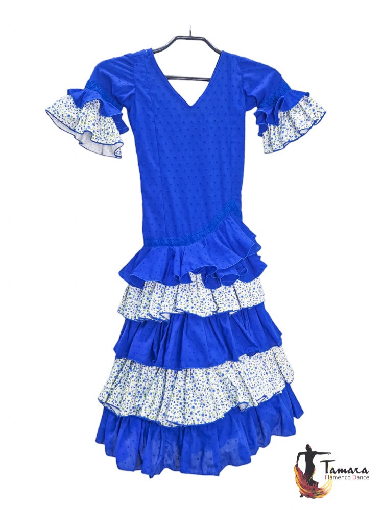 Traje de flamenca niña Dalia Talla 05