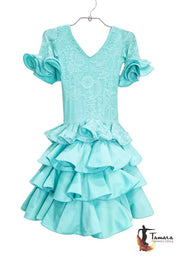 Traje de flamenca niña Estepona Talla 04