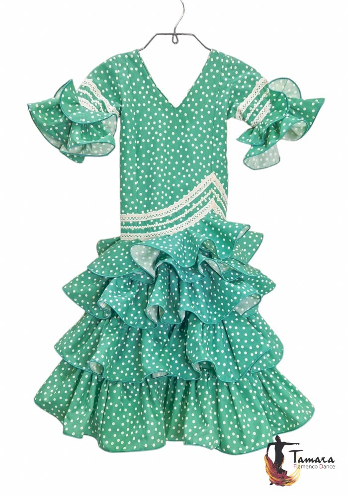 Traje de flamenca niña Compas Talla 04
