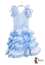 Traje de flamenca niña Sevilla Talla 03
