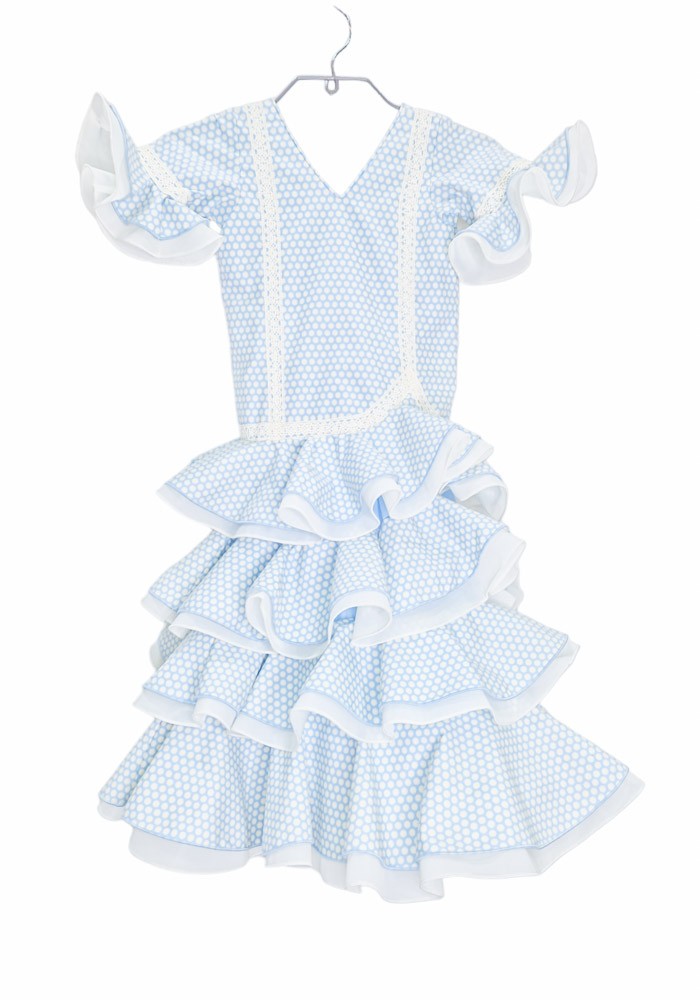Traje de flamenca niña Roce Talla 03
