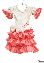 Traje de flamenca niña Jabera Talla 01