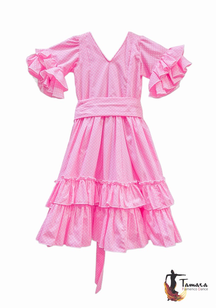 Traje de flamenca niña Ensueño Talla 01