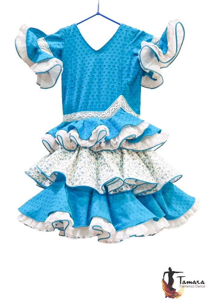 Traje de flamenca niña Cale Talla 00
