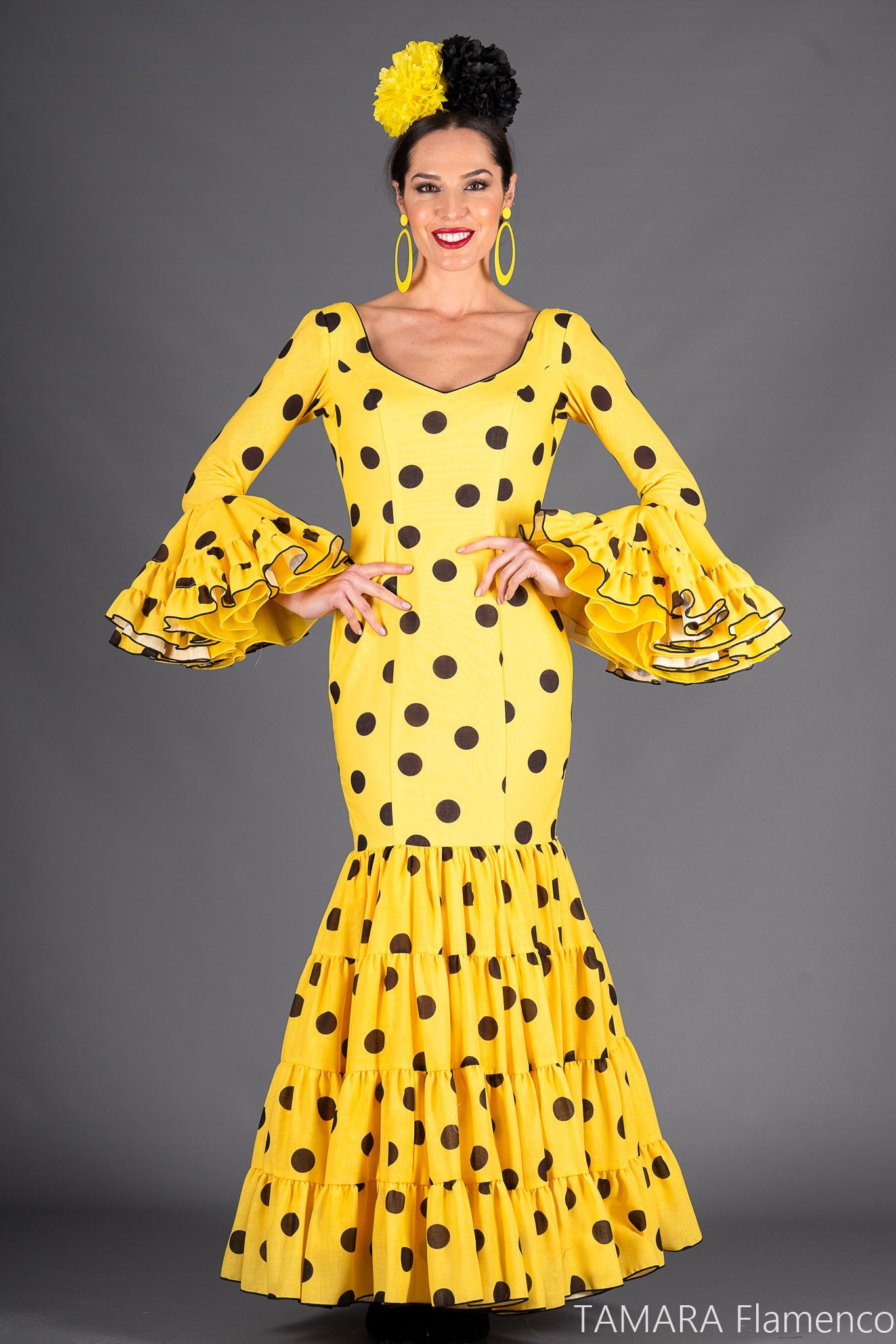 Traje de flamenca Talla 38 - Ajoli Talla 38