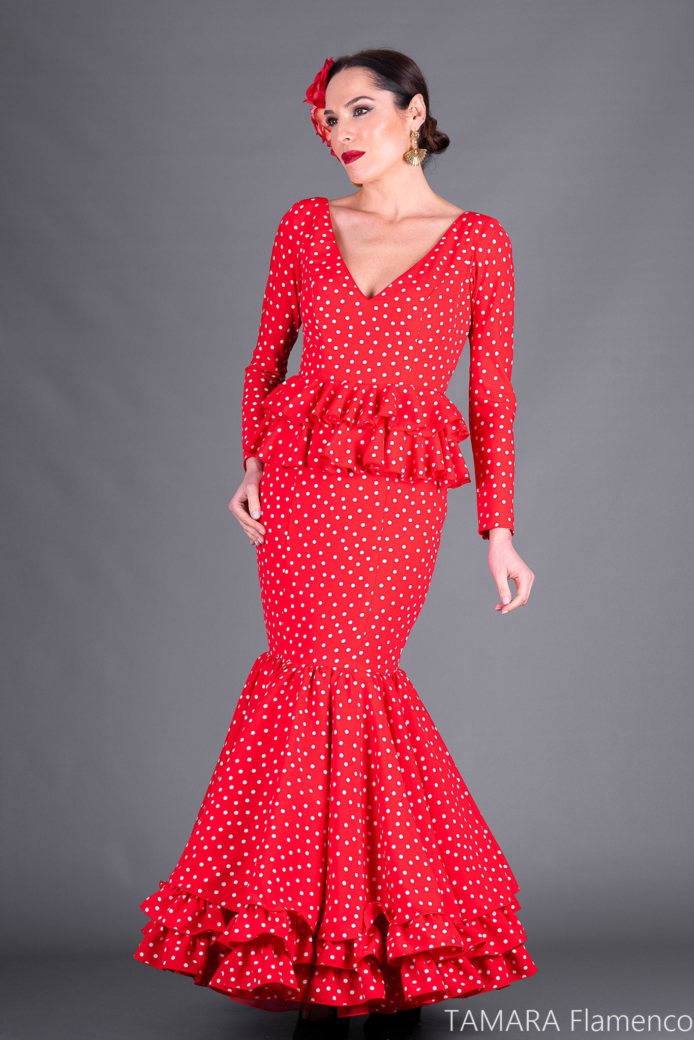 Traje de flamenca Talla 40 - Azafran Talla 40