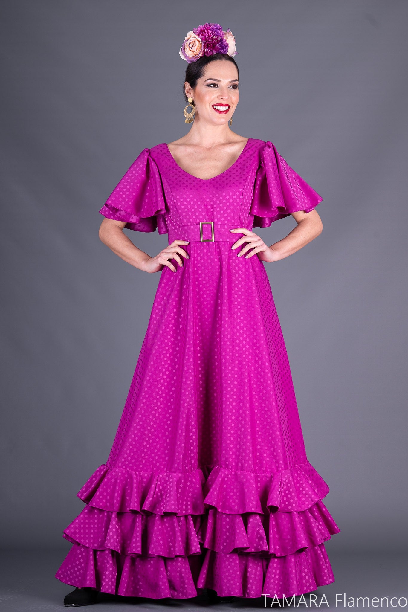 Traje de flamenca Talla 48 - Camino Talla 48