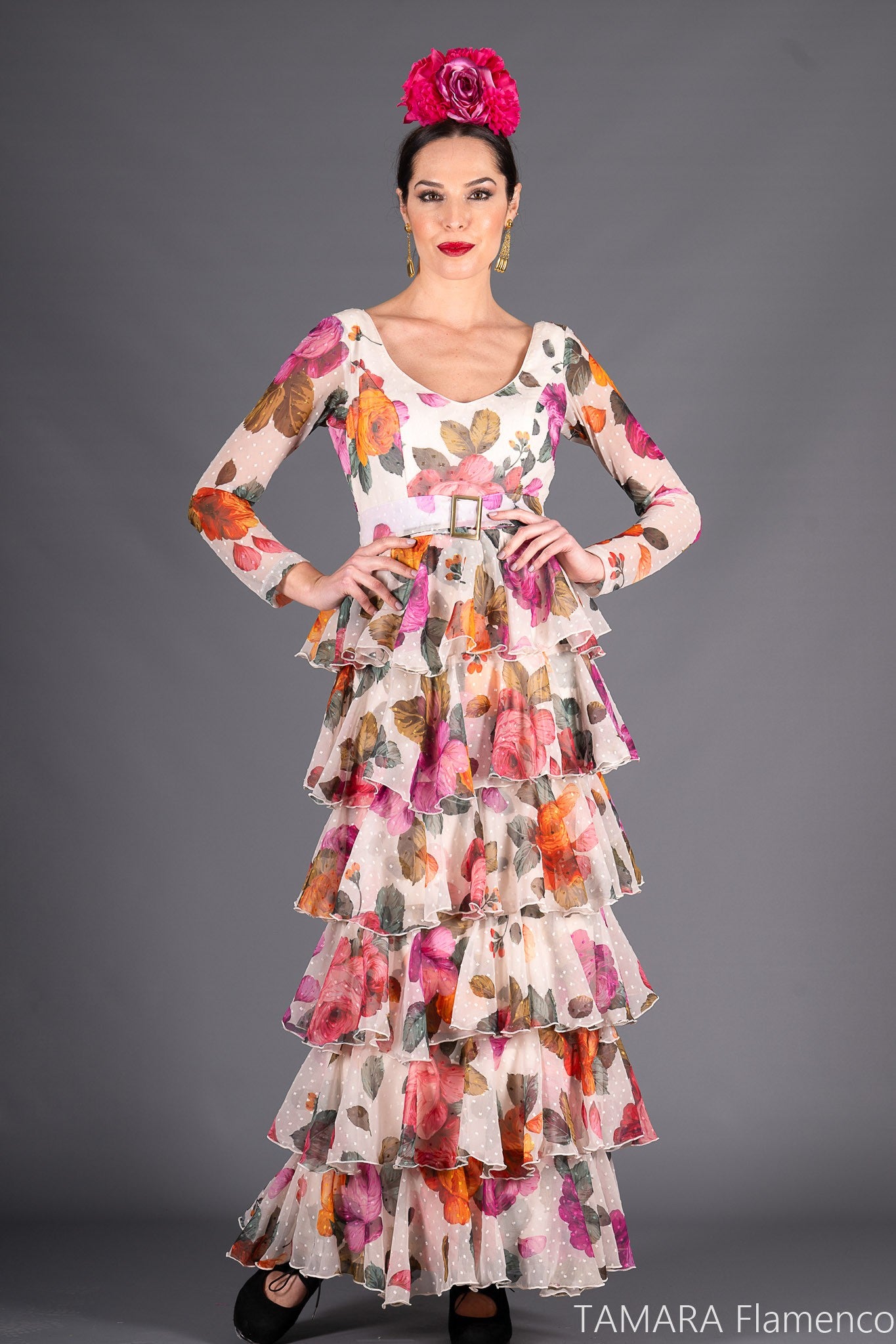 Traje de flamenca Talla 40 - Amaya Talla 40