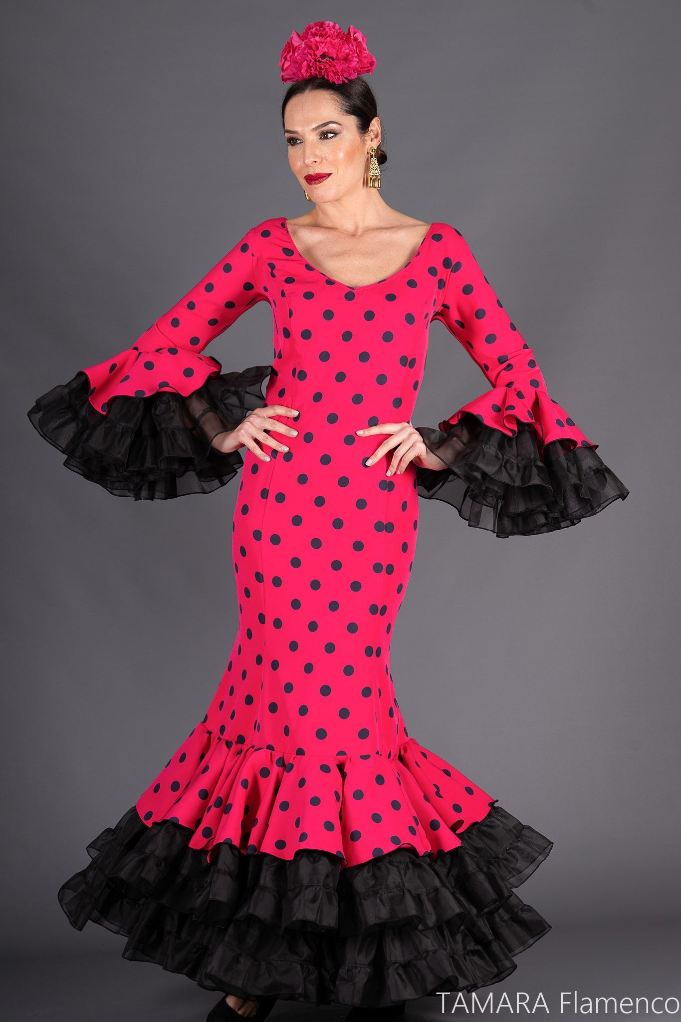 Traje de flamenca Talla 52 - Hechizo Talla 52