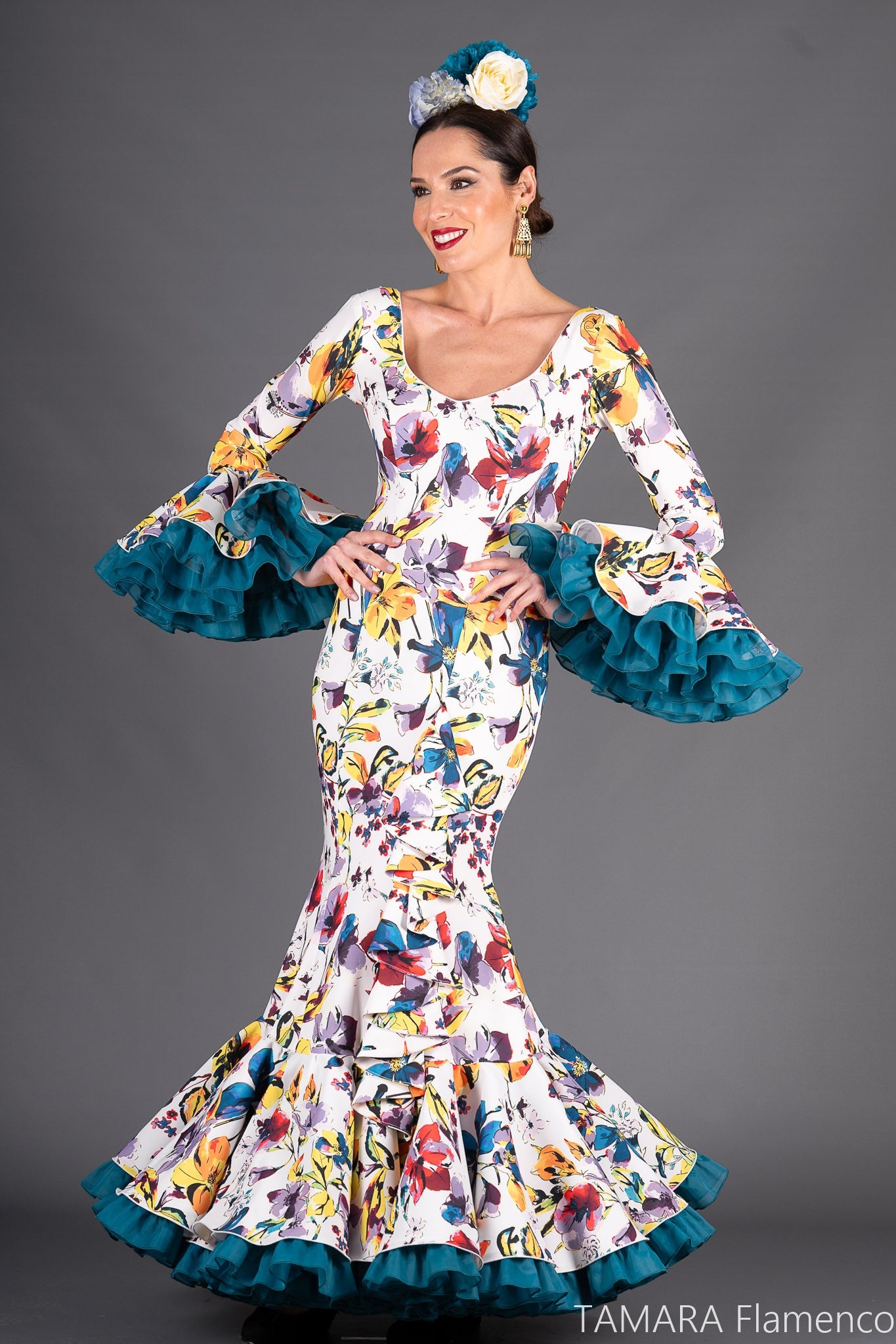 Traje de flamenca Talla 38 - Capricho Talla 38