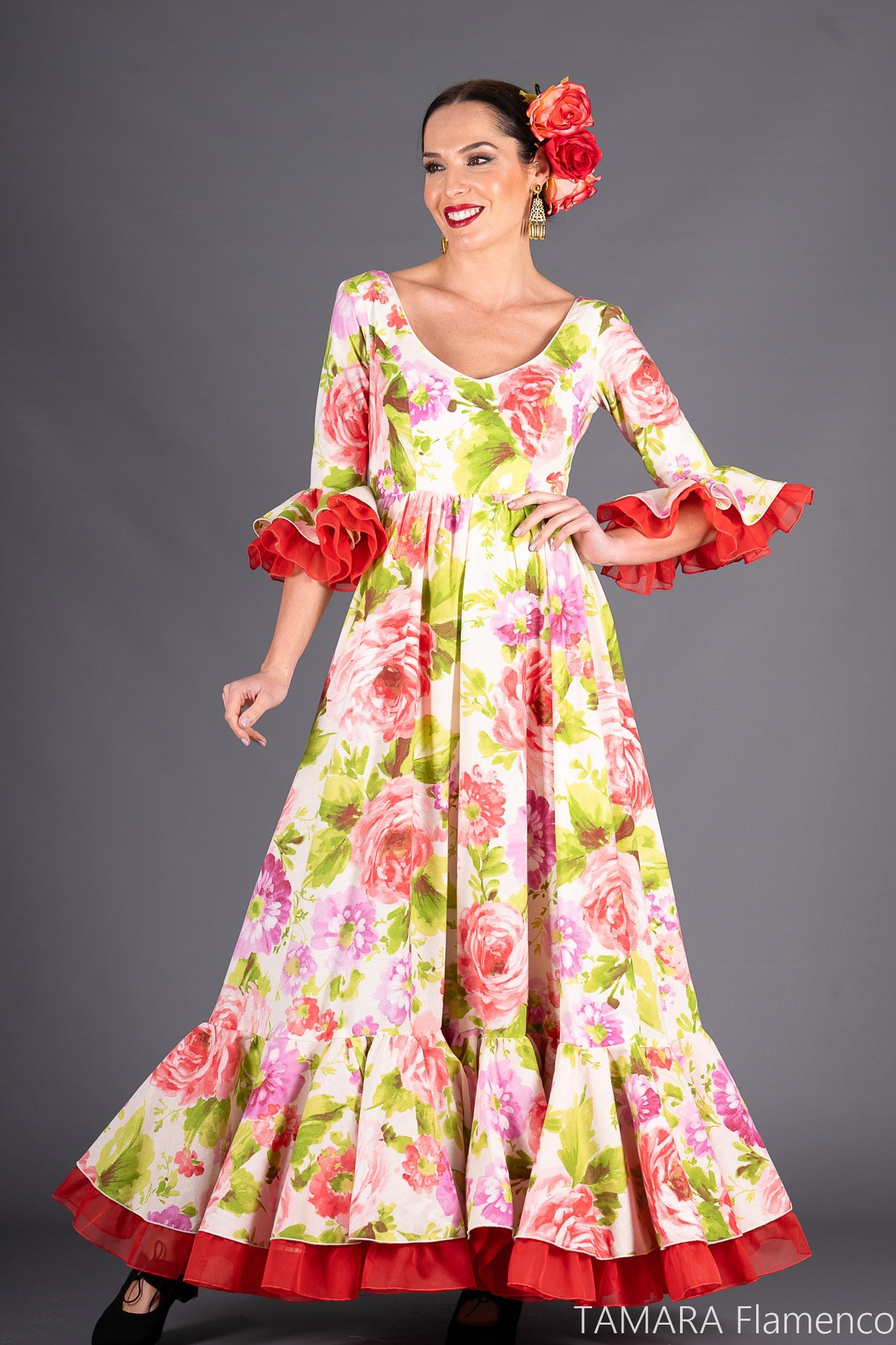 Traje de flamenca Talla 38 - Promesa Talla 38