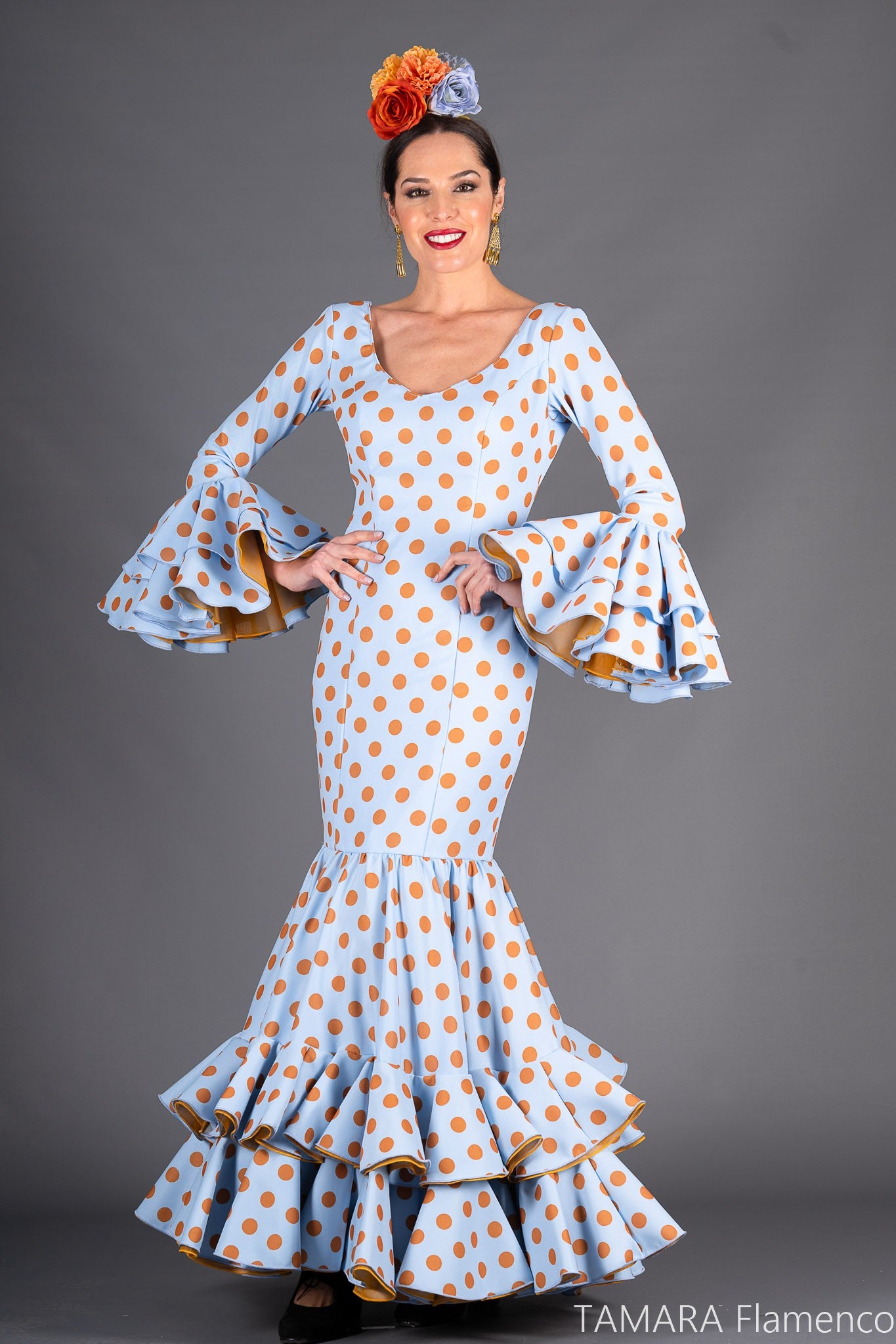 Traje de flamenca Talla 40 - India Talla 40