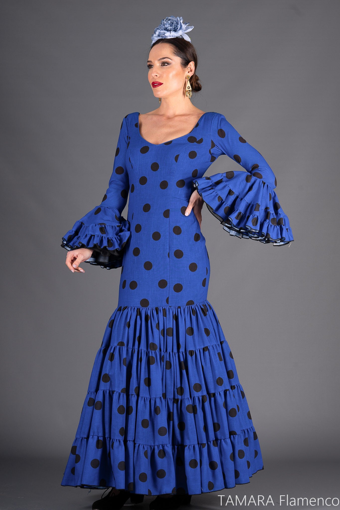 Traje de flamenca Talla 40 - Ajoli Talla 40