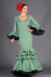 Traje de flamenca Talla 40 - Clavel Talla 40