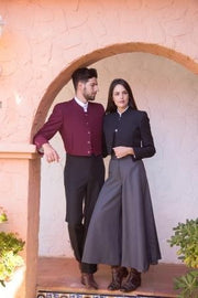 Chaqueta campera y venenciador Negro