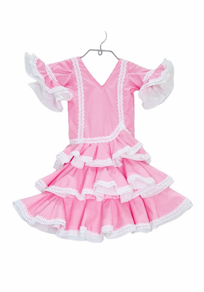 Traje de flamenca niña Cantares Talla 00