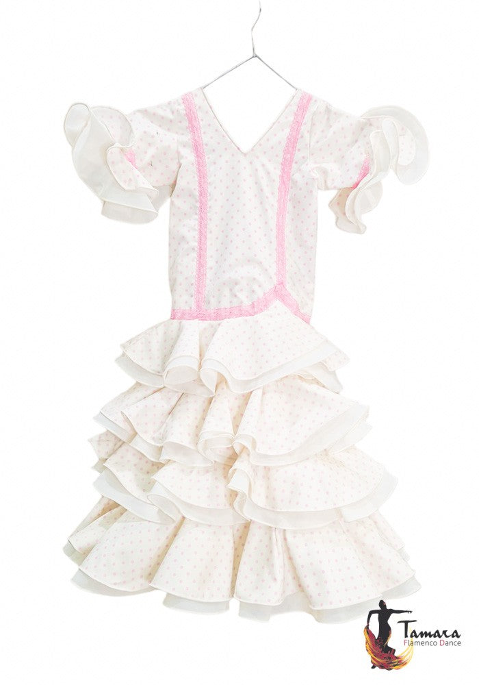 Traje de flamenca niña Roce Talla 02