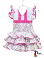 Traje de flamenca niña Hechizo Talla 02