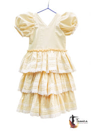 Traje de flamenca niña Bata Salinas Talla 00