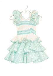 Traje de flamenca niña Clavellina Talla 00