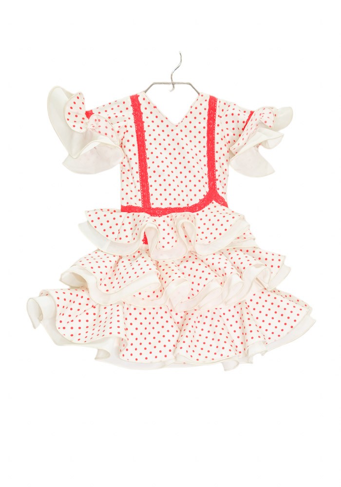 Traje de flamenca niña Roce Talla 00