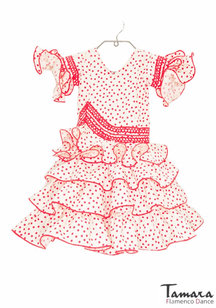 Traje de flamenca niña Compas Talla 00