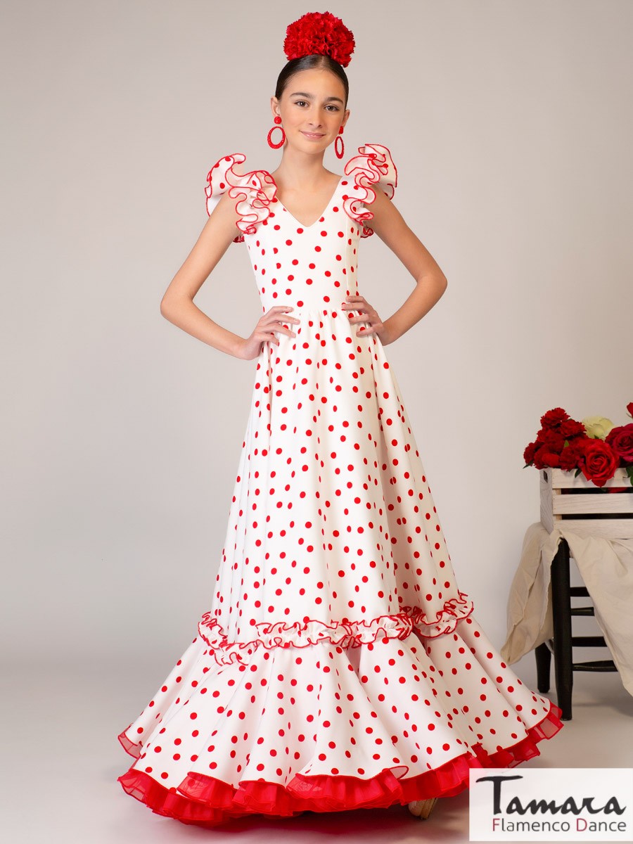 Traje de flamenca niña Luisa