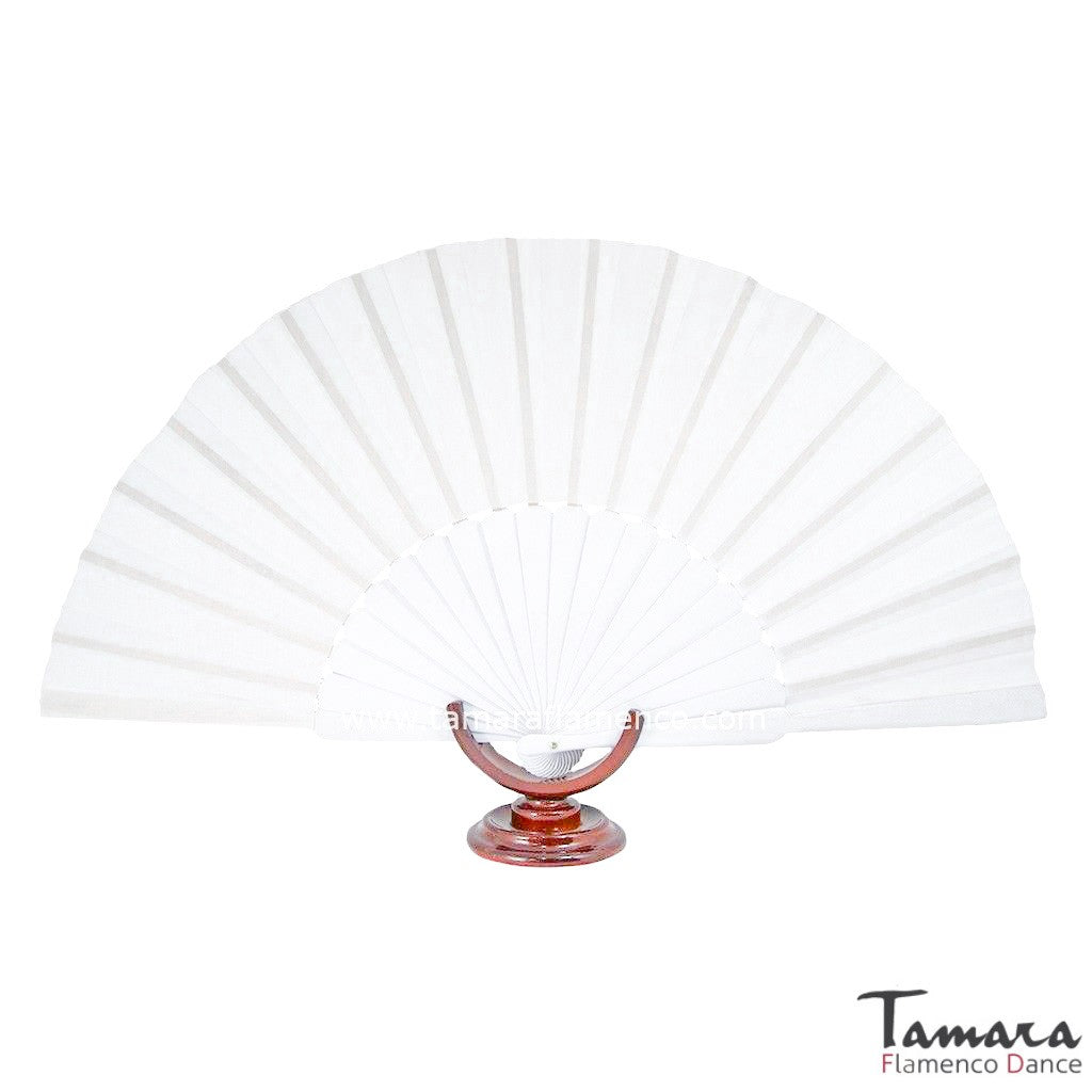 Abanico Pericón (30,5 cm) Blanco