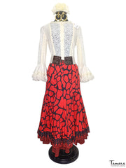Falda andaluza flamenca Brisa Talla 34