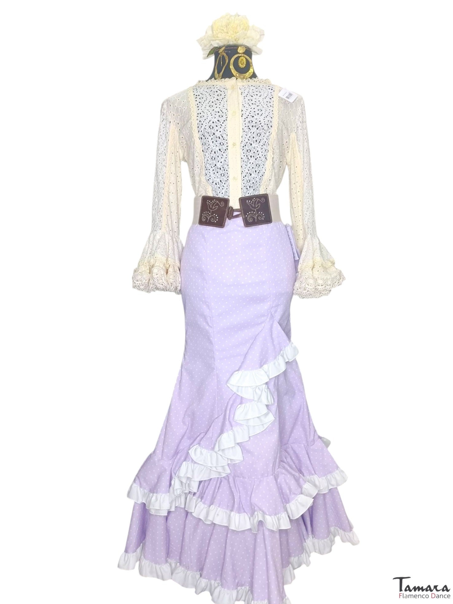 Falda andaluza flamenca Primavera Talla 34