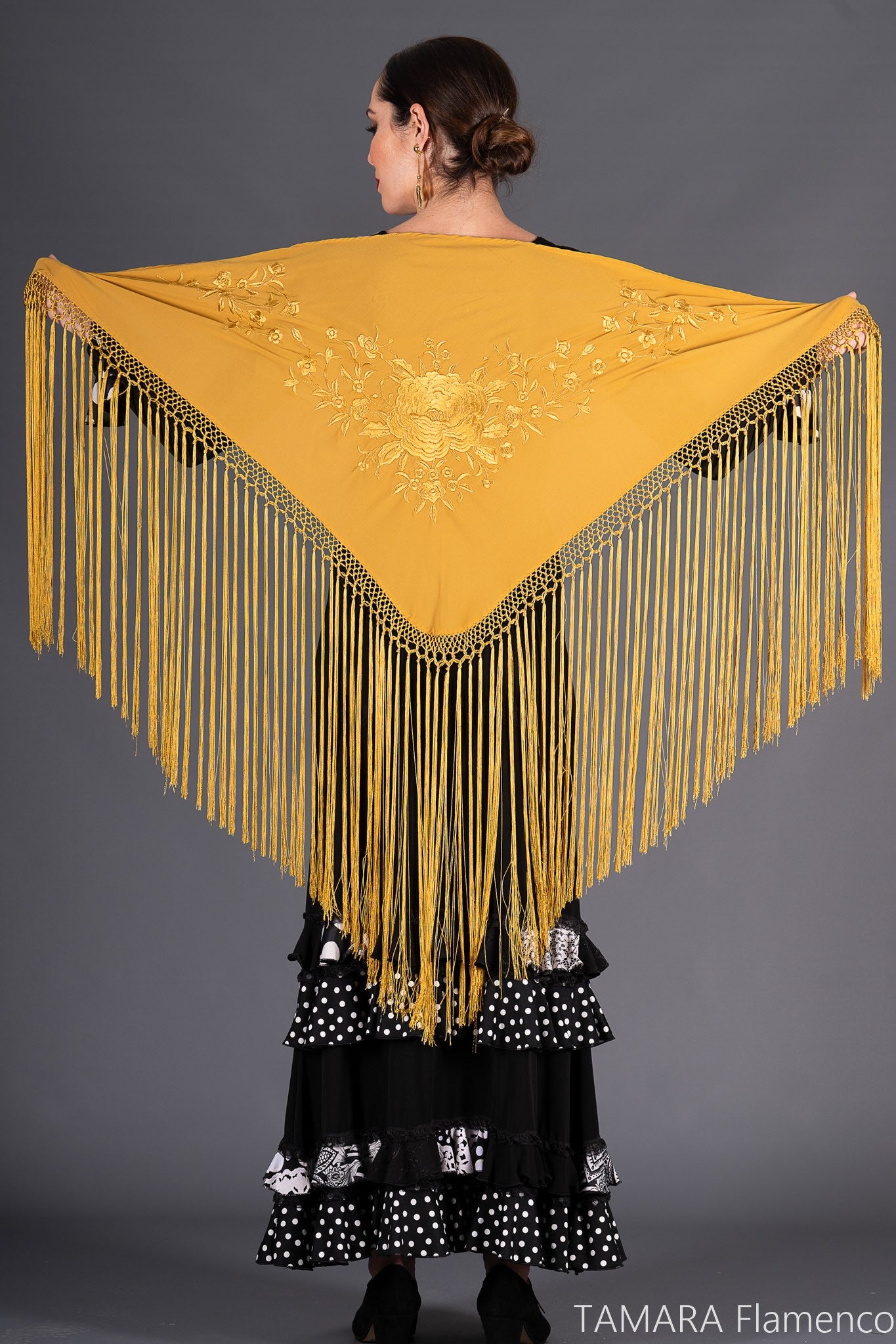 Mantoncillo Toscana - Bordado Oro