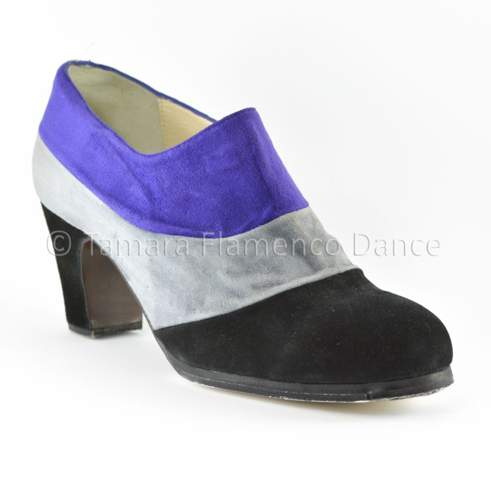 Zapatos de flamenco Tricolor