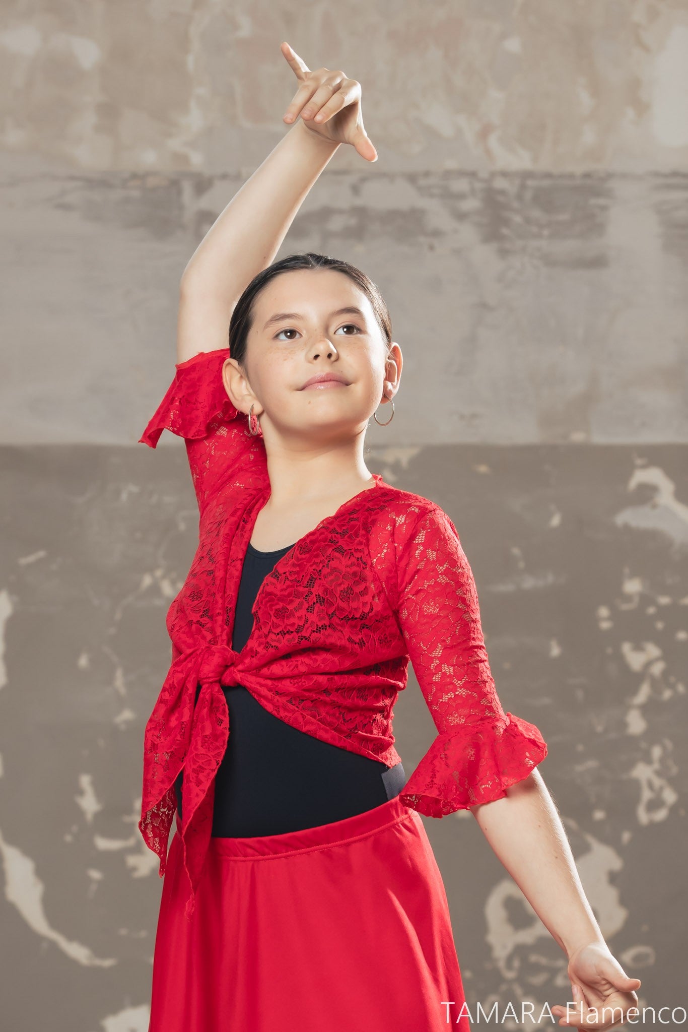 Chupita Sahara Niña - Encaje Negro