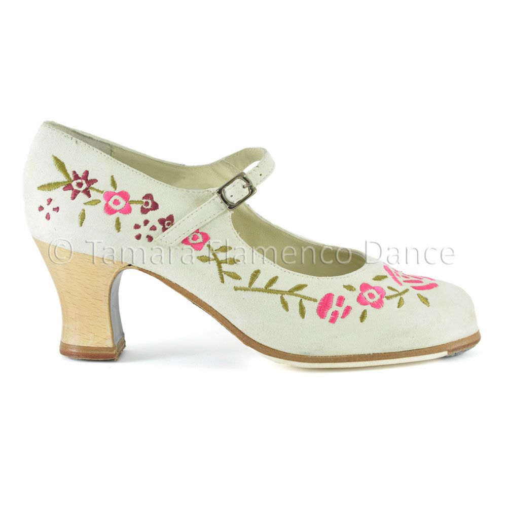 Zapatos de flamenco Bordado Correa I