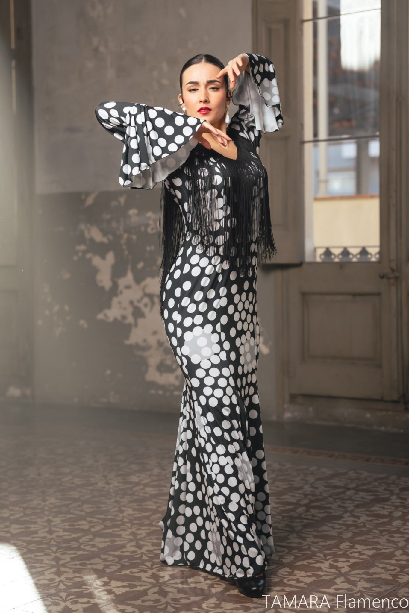 Vestido Alosno - Punto elástico Estampado