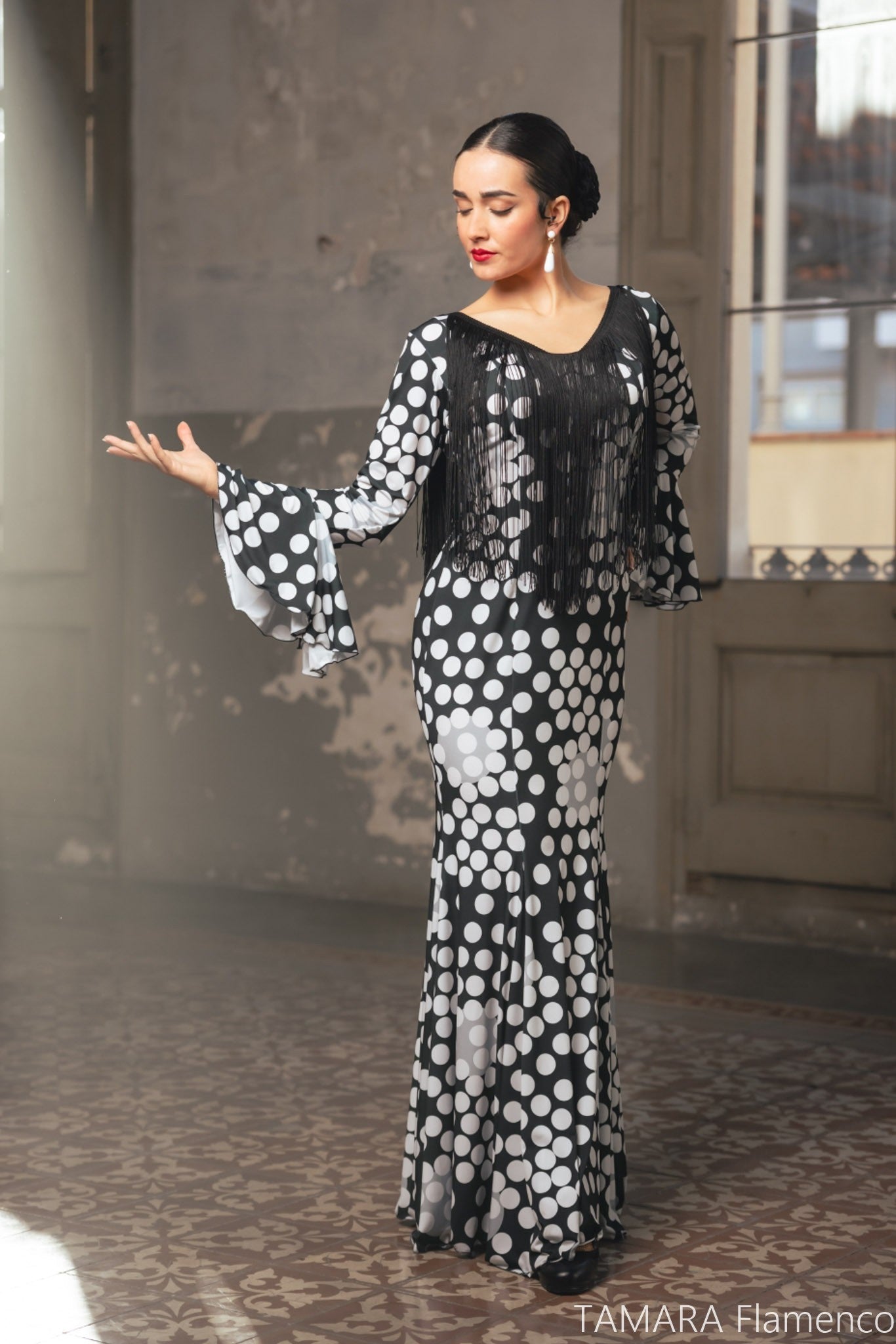 Vestido Alosno - Punto elástico Estampado