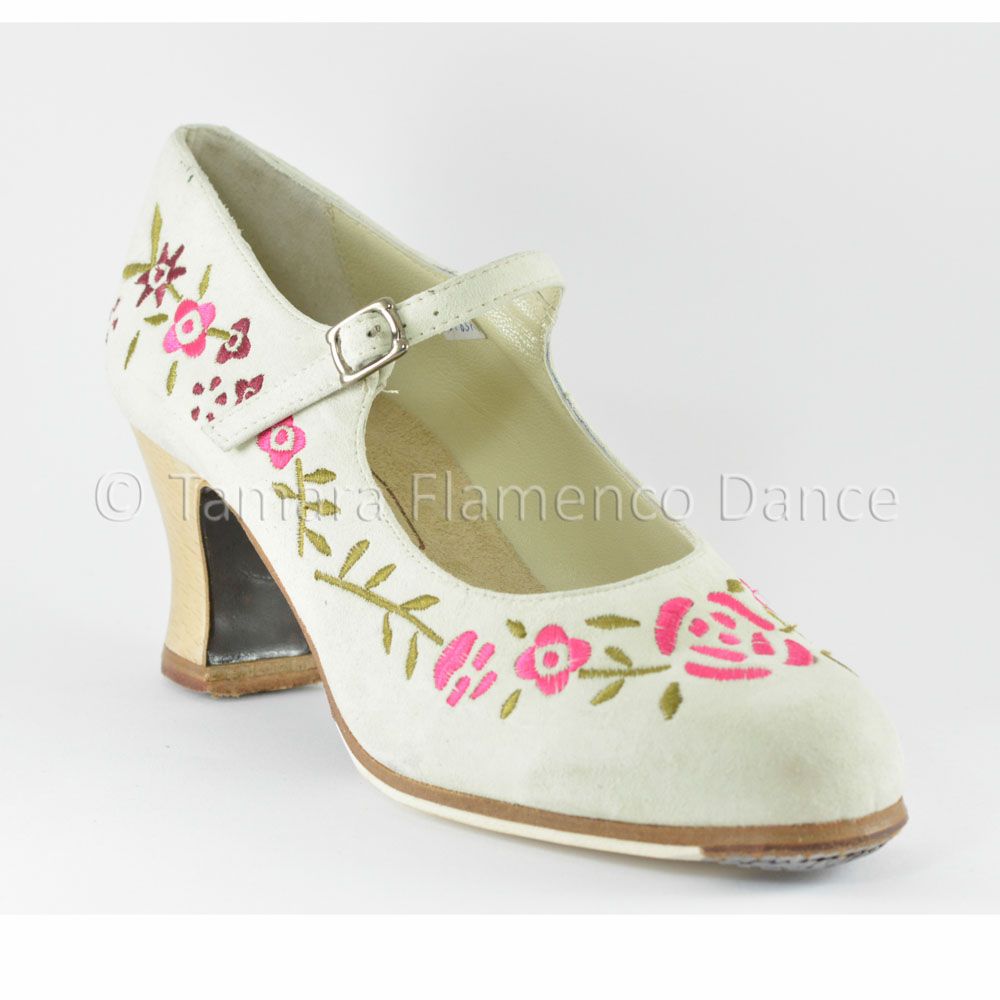 Zapatos de flamenco Bordado Correa I